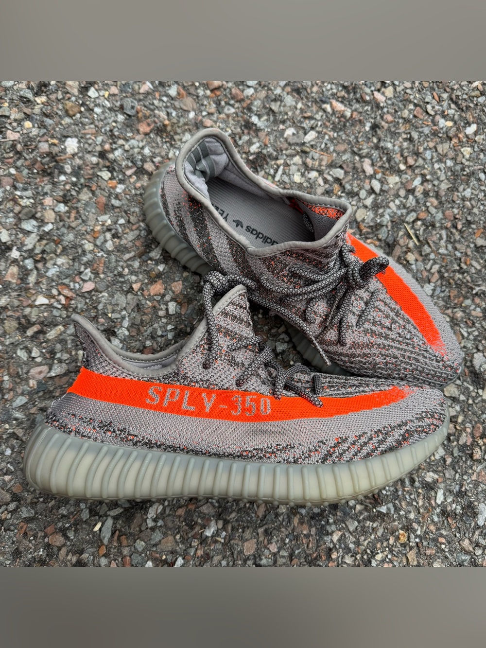 Adidas Yeezy Boost 350 V2 Beluga Shoes Mens Size 11 Gray BB1826 Sneakers